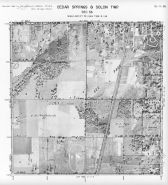 Page 10 - 11 - 36, Cedar Springs and Solon Township Sec. 36 - Aerial Index Map, Kent County 1960 Vol 4
